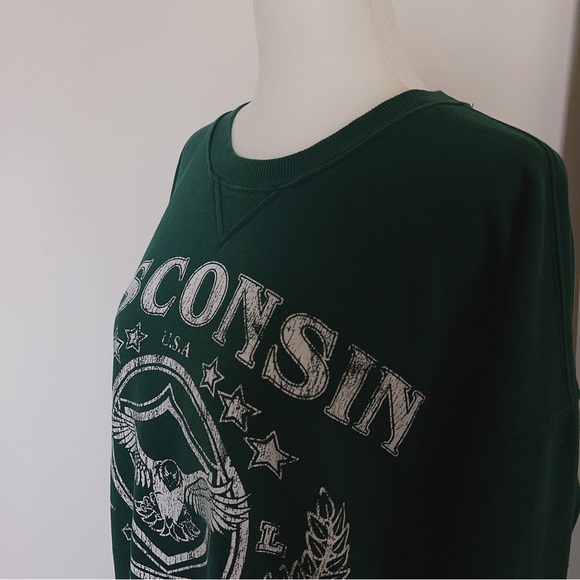 H&M green fleeced hoodie, super comfy. 95%new condition. - Picture 8 of 9